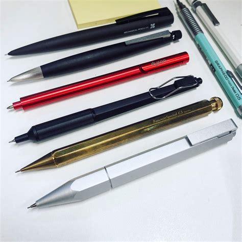 Pens & pencils on my desk today : r/mechanicalpencils