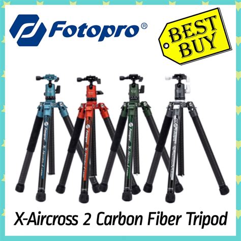 Fotopro X Aircross 2 Travel Carbon Fiber Tripod Sports Equipment