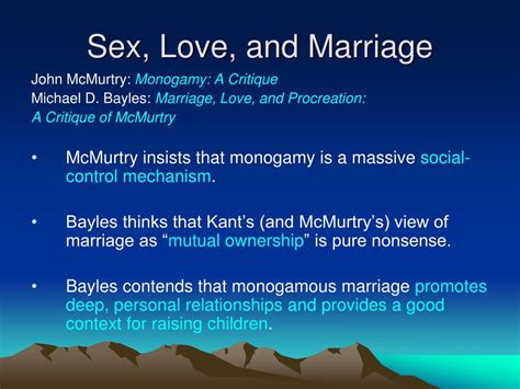 Ppt Sex Love And Marriage Powerpoint Presentation Free Download Id6134869