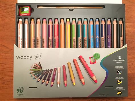 Stabilo Woody 3-in-1 Watercolor Pencils Review — The Pen Addict