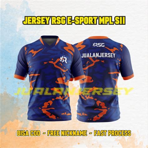 Jersey RSG ESPORT 2023 MPL SEASON 11 FREE CUSTOM NICKNAME Shopee