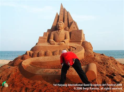 St Haiyang International Sand Sculpture Art Festival Mor Flickr