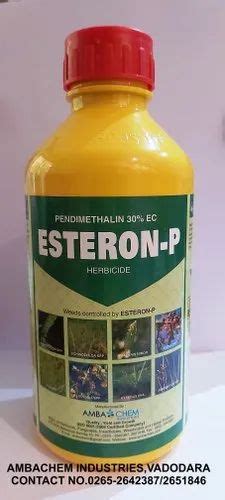 Pendimethalin Ec Agriculture Herbicide Bottle At Rs Litre In