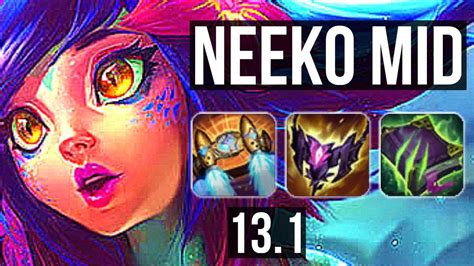 Neeko Vs Irelia Mid 7 2 12 300 Games Kr Master 13 1 Youtube