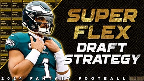 Superflex 2QB Draft Strategy 2024 Fantasy Football YouTube