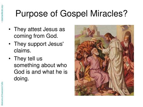 Ppt The Miracles Of Jesus Powerpoint Presentation Free Download Id