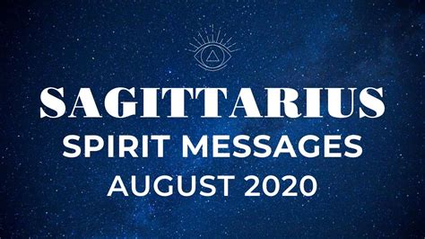 Sagittarius August Intense I Cried Messages From Spirit