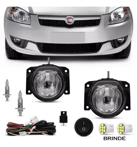 Kit Farol Milha Neblina Auxiliar Fiat Siena El Frete Gr Tis