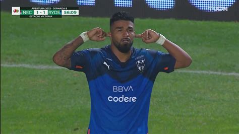 El Ex Lo Empata Rayados Logra El 1 1 Con Gol De Rodrigo Aguirre