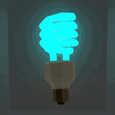 Light Bulb Animated Clipart Gif