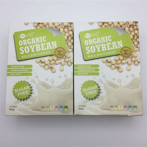 Lohas Organic Soybean Powder G Food Drinks Packaged