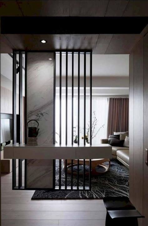 Pin By Marzena X On Entrance Living Room Partition Design Living