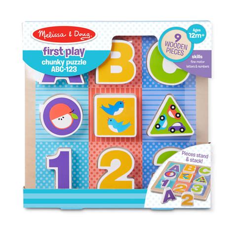 Buy Abc 123 Chunky Puzzle At Mighty Ape Nz