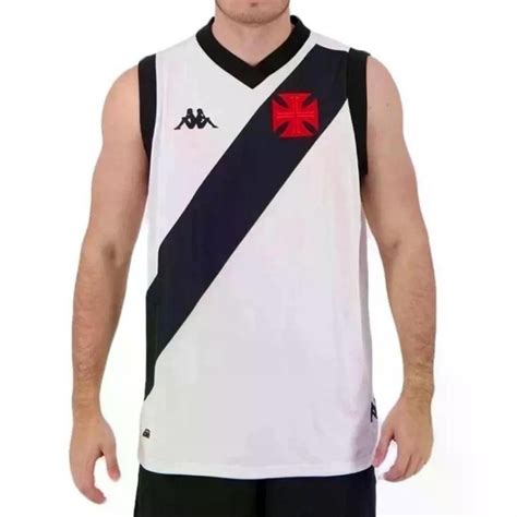 Camiseta Regata Do Vasco Ii Kappa Basquete Masculina Centauro