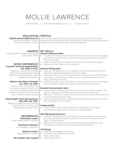 Mollie Lawrence Jounalist Cv Pdf Thesis Communication