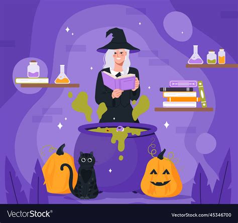 Halloween hocus pocus Royalty Free Vector Image