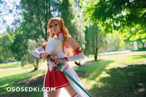 Model Kayla Erin Itskaylaerin In Cosplay Asuna Yuuki From Sword Art