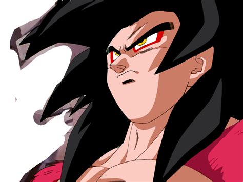 Super Saiyan 4 Goku Being Serious By Robzap18 On Deviantart