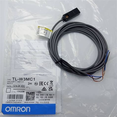 Clear Stock Omron TL W3MC1 Sensor Proximity DC12 24v3 Wire New NPN NO