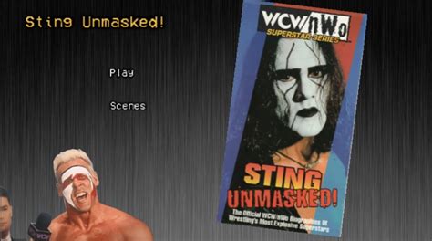 Wcw Nwo Superstar Series Sting Unmasked Dvd Etsy