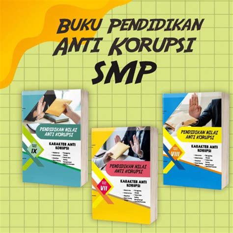 BUKU PENDIDIKAN ANTI KORUPSI SMP MTS Klas IX