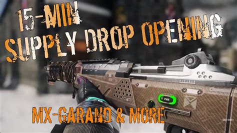 Supply Drop Opening Mins Mx Garand More Call Of Duty Black