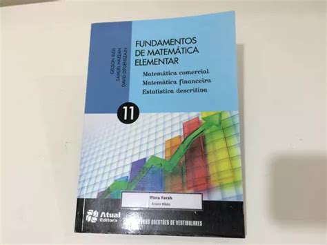 Fundamentos De Matem Tica Elementar Vol Matem Tica Comercial