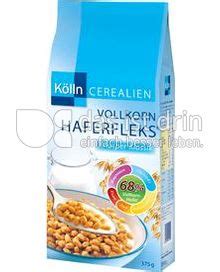 K Lln Vollkorn Haferfleks Knusper Klassik Kalorien Kcal Und