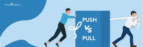 push  pull marketing   difference