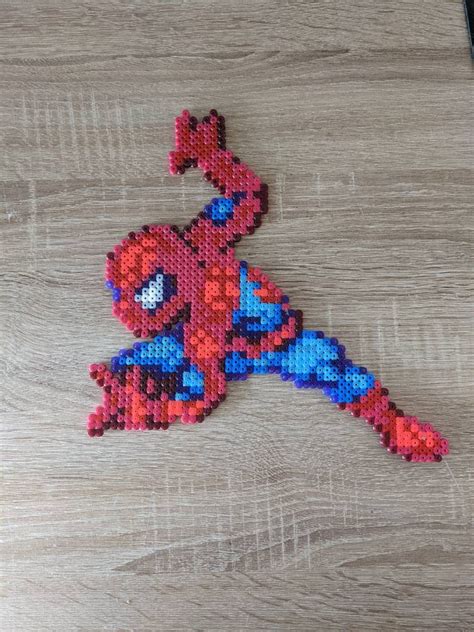 Spiderman Y Venom Pixel Art Hama Beads Etsy M Xico