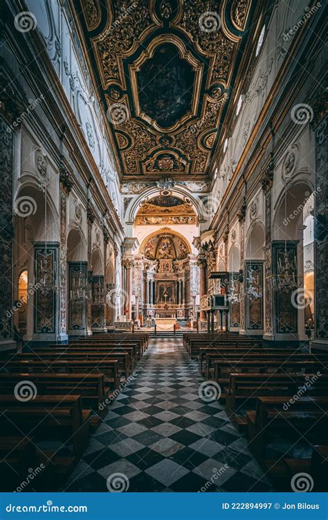 Duomo Di Amalfi Cathedral Interior Architecture, in Amalfi, Campania ...