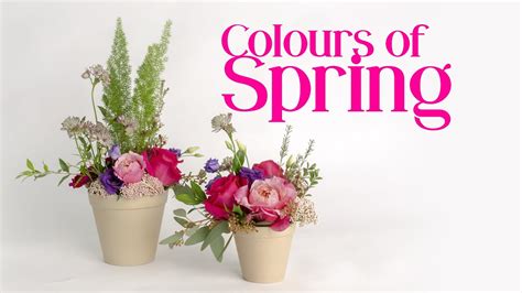 Colours Of Spring Arrangement Donald Yim V2 Youtube