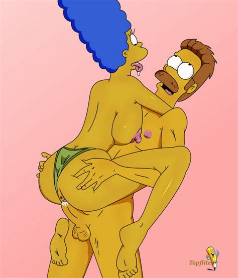 Ned Flanders And Marge Simpson Tits Big Breast Milf