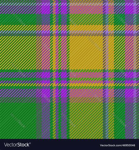 Fabric background tartan pattern textile seamless Vector Image