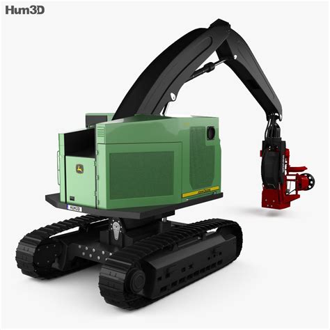 John Deere 859MH Tracked Harvester 2015 3D model - Vehicles on Hum3D