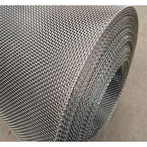 Stainless Steel Wire Mesh Material Grade Ss Size Feet At