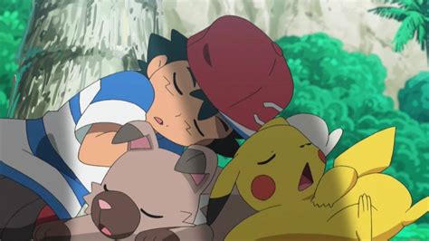 Ash Ketchum and his Pokemon Sleeping by thomaslandry16 on DeviantArt