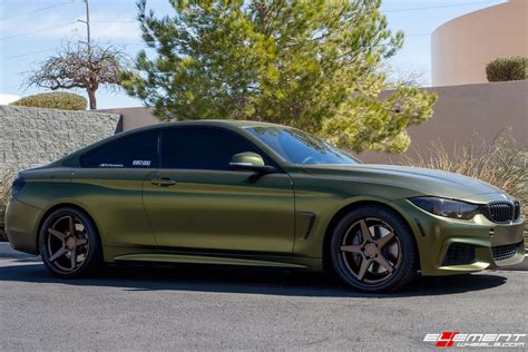 19 Inch Staggered Ferrada Fr3 Matte Bronze W Gloss Black Lip On A 2015