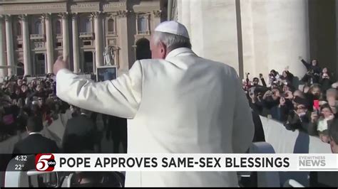 Pope Approves Blessings For Same Sex Couples That Must Not Resemble