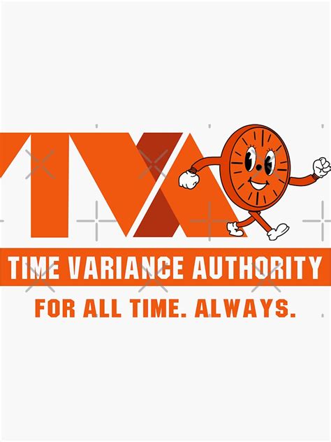 Tva Time Variance Authority Miss Minutes Sticker For Sale By Alhern67 Redbubble