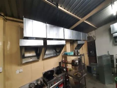 Rectangular Commercial Kitchen Chimney For Restaurant At Rs Sq Ft