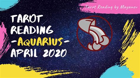 Pesan Penting Untuk Aquarius April Tarot Reading By Mayanov