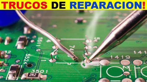 Como Soldar Y Desoldar Componentes Electronicos Con Simple Truco Youtube