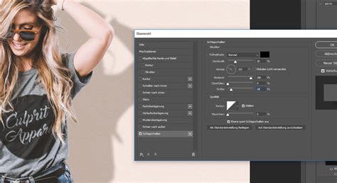 In Photoshop Schatten erstellen Schlagschatten für Objekte einfügen