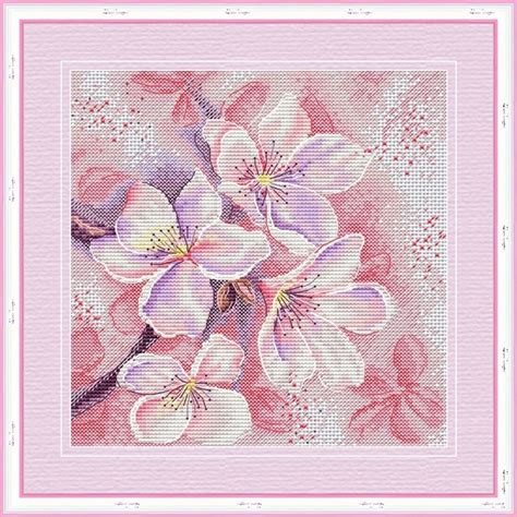 Cherry Blossom Cross Stitch Pattern Stitch Patterns Cross Stitch