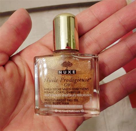 Nuxe Huile Prodigieuse Multi Use Dry Oil With Golden Shimmer My