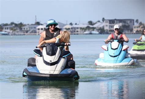 Sydney Sweeney Wears Skimpy Bikini And Rides Jet Skis With Scooter Braun