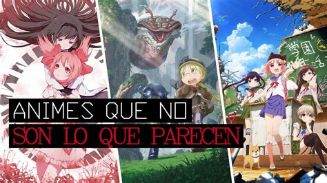 Top 7 Animes Que No Son Lo Que Parecen Especial De Halloween Youtube