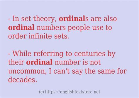 ordinal  ways   englishteststore blog