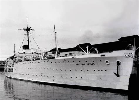 Ss Hellenic Prince 1948 1954 Ex Hmas Albatross 1928 1946